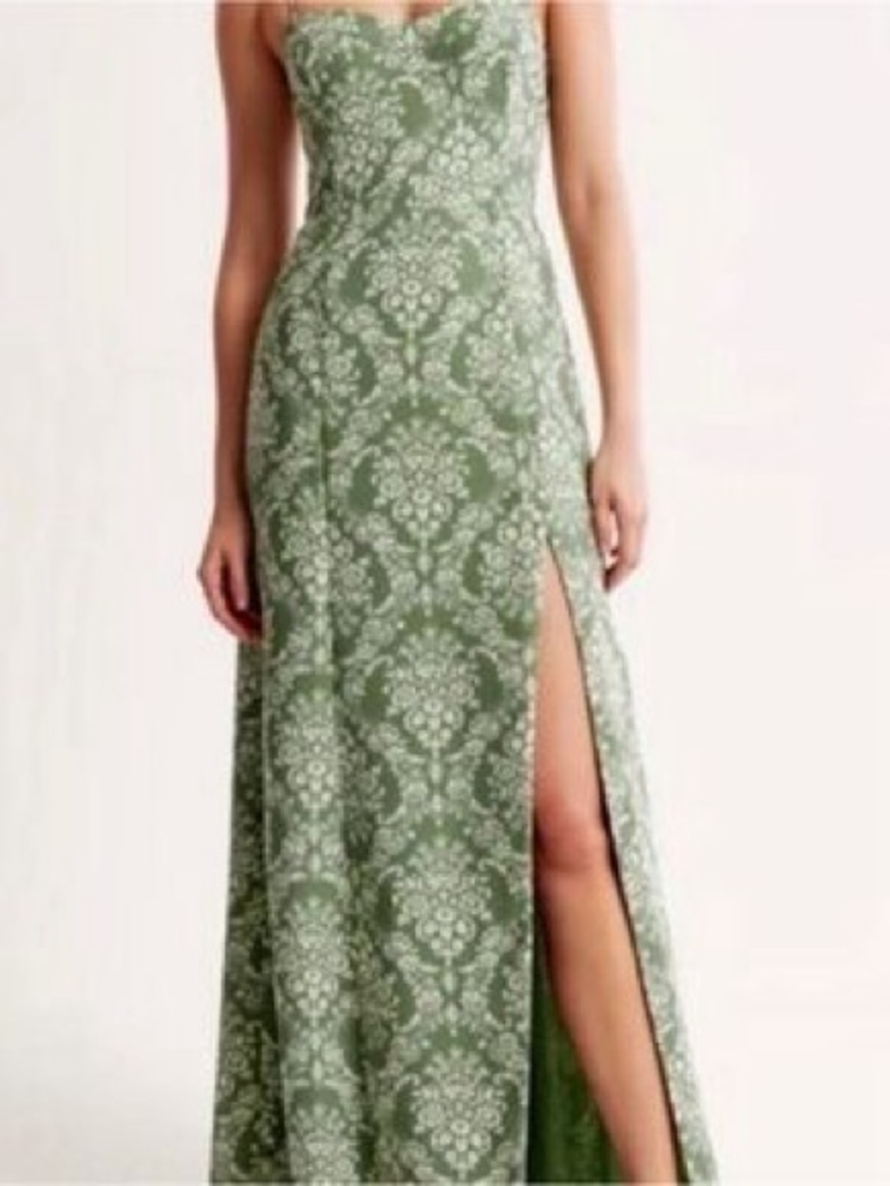 Abercrombie & Fitch Camille Floral Maxi Dres
